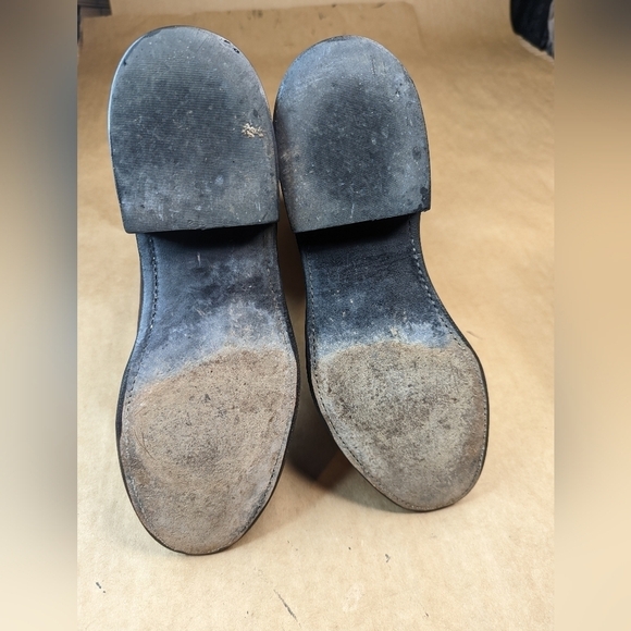 Lucchese Boots men's size 8.5D black cherry leather classic Western cowboy boots - Picture 11 of 13